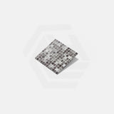 Onix Eco Stone Storm Matte Glass Mosaic Tile 310x310mm Sheet (25x25mm Chip Size)