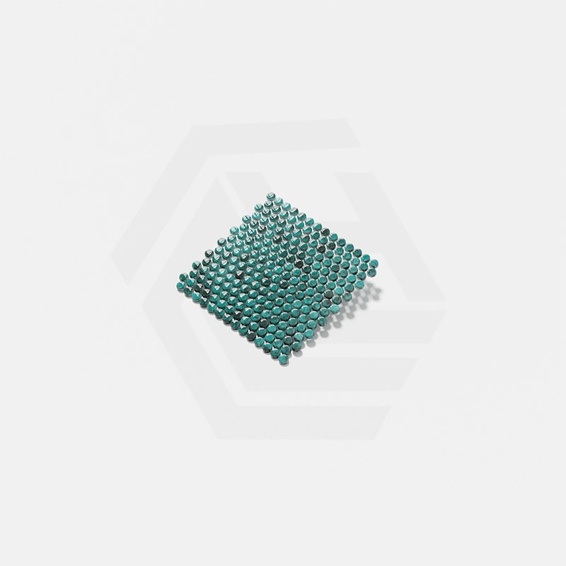 Onix Penny Arrecife Emerald Gloss Glass Mosaic Tile 287x284mm Sheet (19x19mm Chip Size)