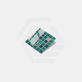 Onix Penta Arrecife Iridis Emerald Glass Mosaic Tile 310×310mm Sheet (50x50mm Chip Piece)
