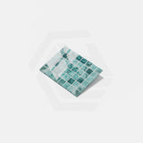 Onix Penta Savu Glass Mosaic Tile 311x417mm Sheet (50x50mm Chip Piece)