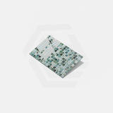 Onix Caribu Luminis Glass Gloss Mosaic Tile 310x467mm Sheet (25x25mm Chip Piece)