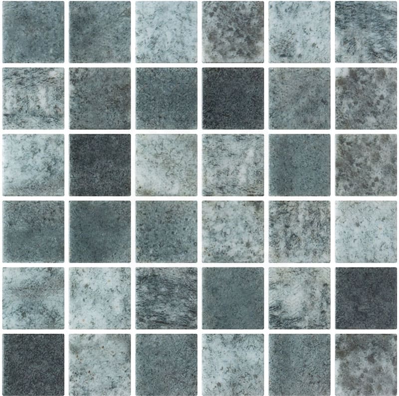 Onix Penta Java Matte Glass Mosaic Tile 310×310mm Sheet (50x50mm Chip Piece)