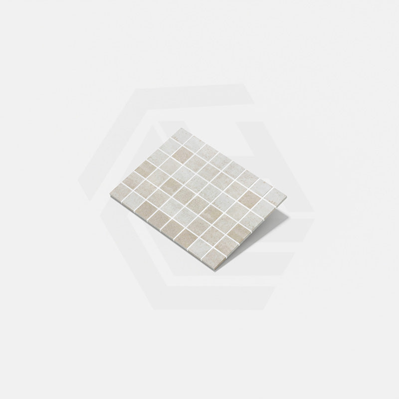 Onix Penta Sumatra Matte Glass Mosaic Tile 311x417mm Sheet (50x50mm Chip Size)