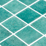 Onix Penta Pure Viridian Glass Gloss Mosaic Tile 310x310mm Sheet (50x50mm Chip Piece)