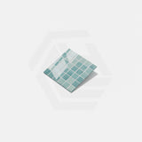 Onix Penta Pure Jade Glass Gloss Mosaic Tile 310x310mm Sheet (50x50mm Chip Piece)