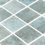 Onix Penta Pure Paleaqua Glass Gloss Mosaic Tile 310x310mm Sheet (50x50mm Chip Piece)