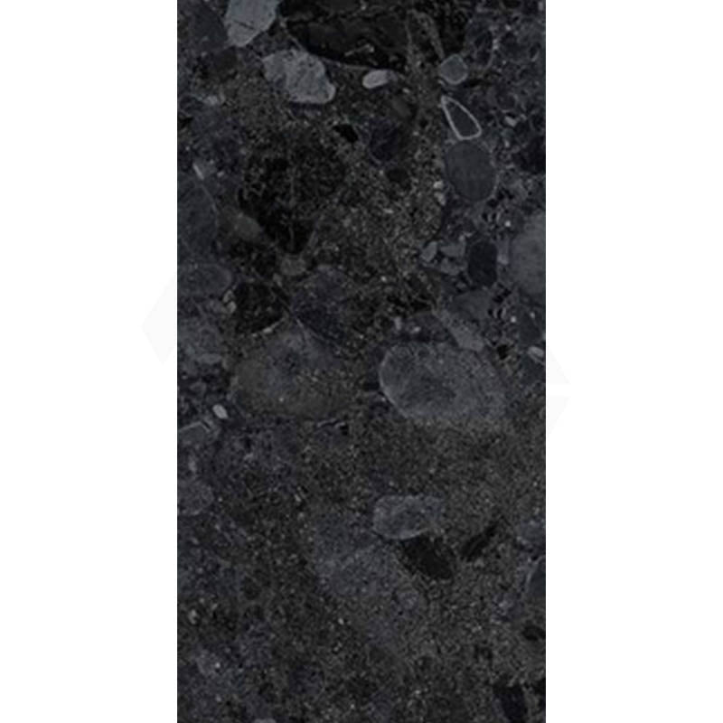 Terrazzo Black Matt 300/600mm Porcelain Tile