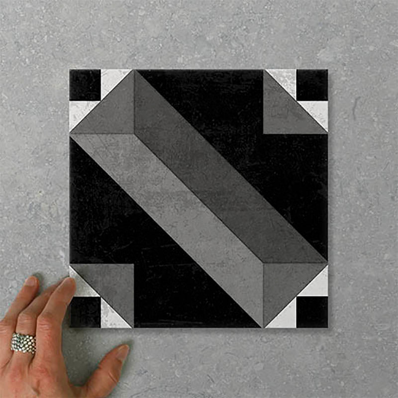 Artisan Mezzo 200x200mm Matt Patterned Tile 13 Colors Available