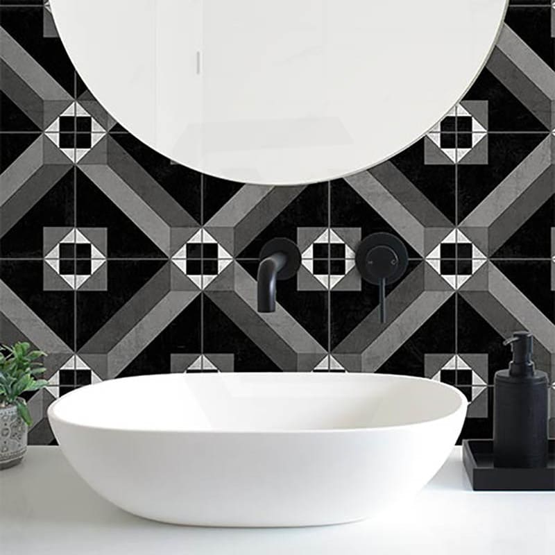 Artisan Mezzo 200x200mm Matt Patterned Tile 13 Colors Available