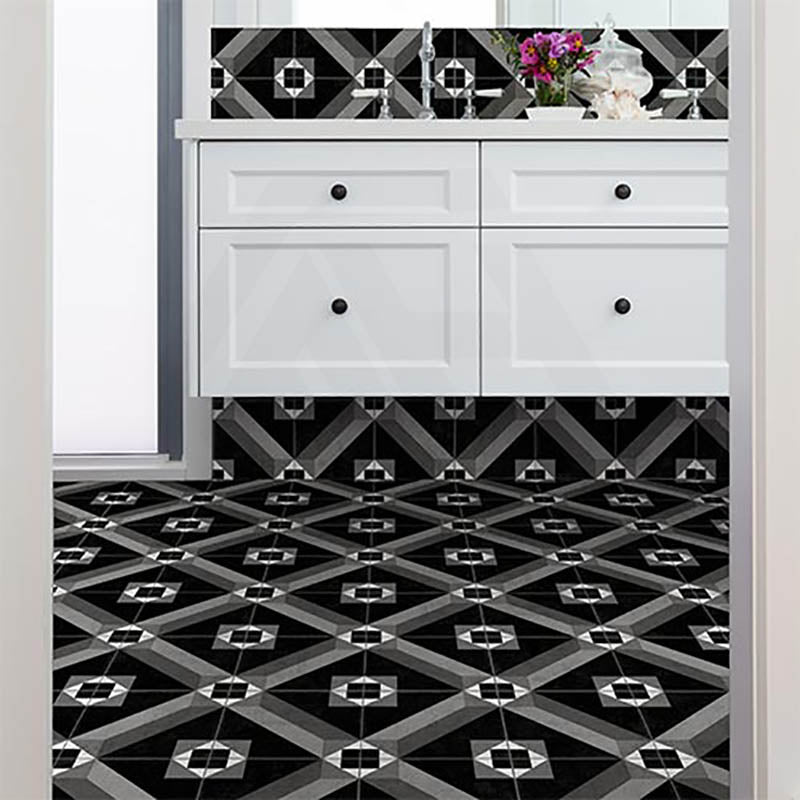 Artisan Mezzo 200x200mm Matt Patterned Tile 13 Colors Available