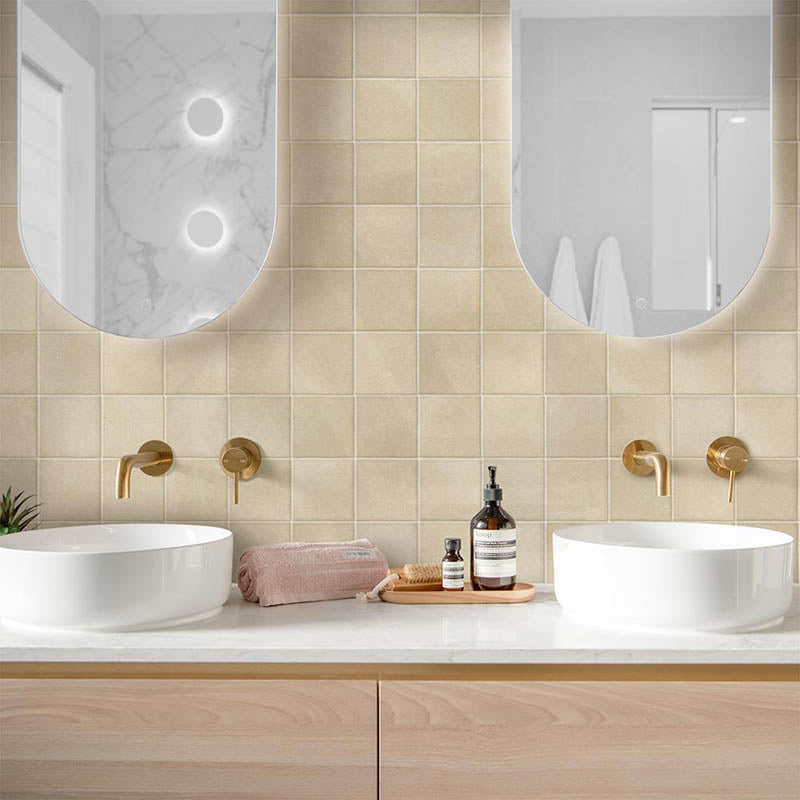 Tetra Origin 130x130mm Satin Matt Tile 20 Colors Available