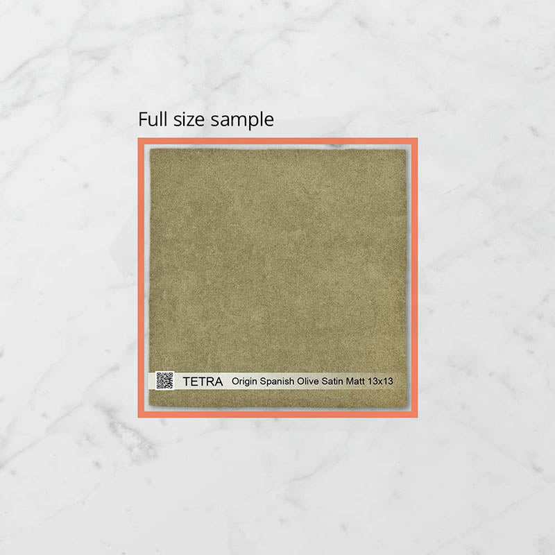 Tetra Origin 130x130mm Satin Matt Tile 20 Colors Available