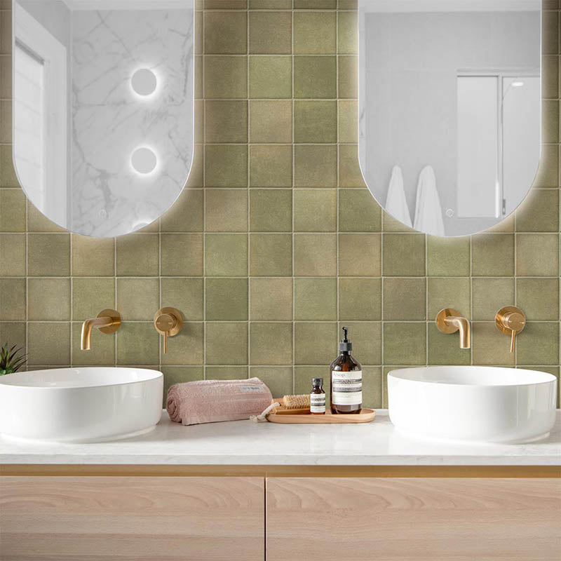Tetra Origin 130x130mm Satin Matt Tile 20 Colors Available