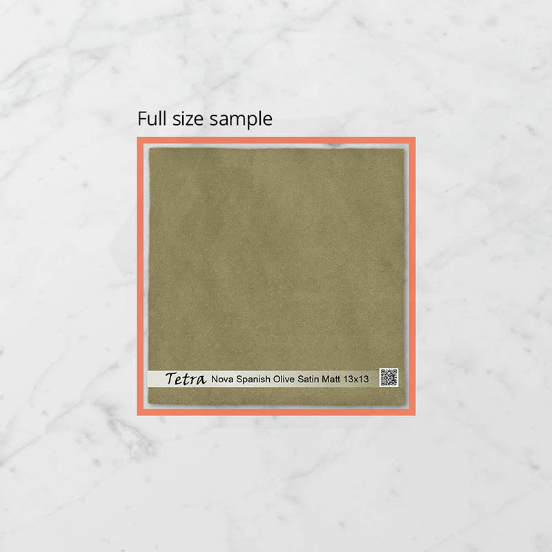 Tetra Nova 130x130mm Satin Matt Tile 20 Colors Available