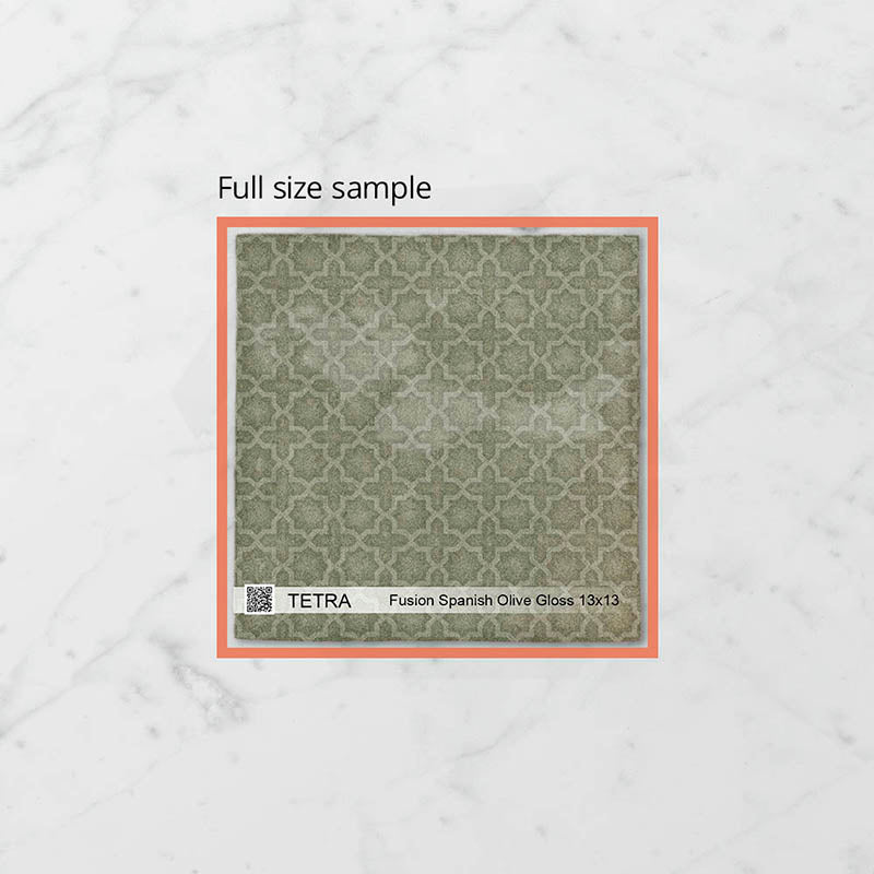 Tetra Fusion 130x130mm Gloss Tile 20 Colors Available