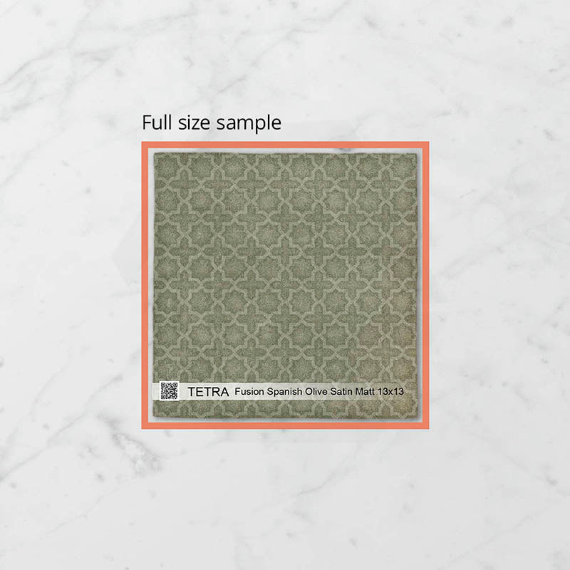 Tetra Fusion 130x130mm Satin Matt Tile 20 Colors Available