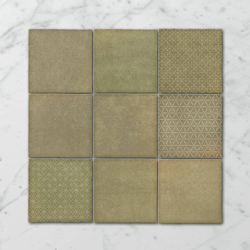 Tetra Fusion 130x130mm Satin Matt Tile 20 Colors Available