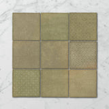 Tetra Fusion 130x130mm Satin Matt Tile 20 Colors Available