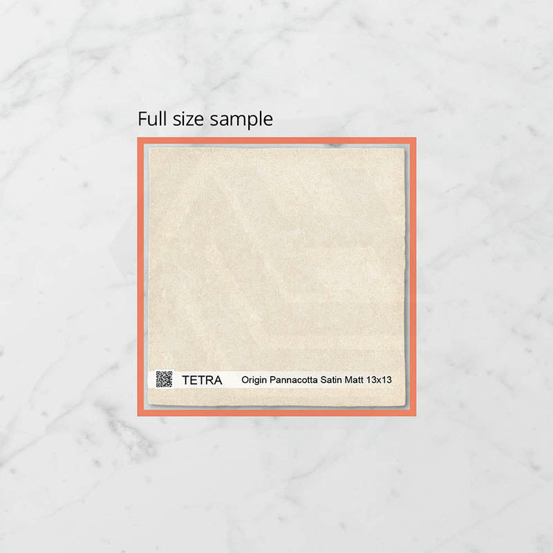 Tetra Origin 130x130mm Satin Matt Tile 20 Colors Available