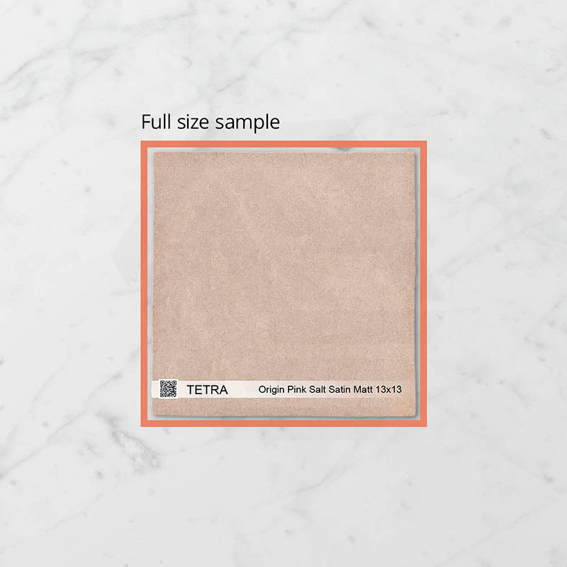 Tetra Origin 130x130mm Satin Matt Tile 20 Colors Available