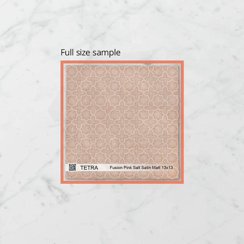 Tetra Fusion 130x130mm Satin Matt Tile 20 Colors Available