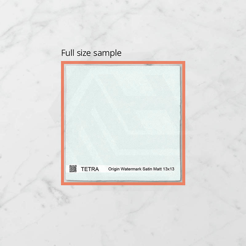 Tetra Origin 130x130mm Satin Matt Tile 20 Colors Available