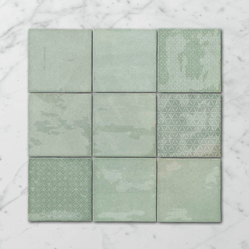 Tetra Fusion 130x130mm Gloss Tile 20 Colors Available