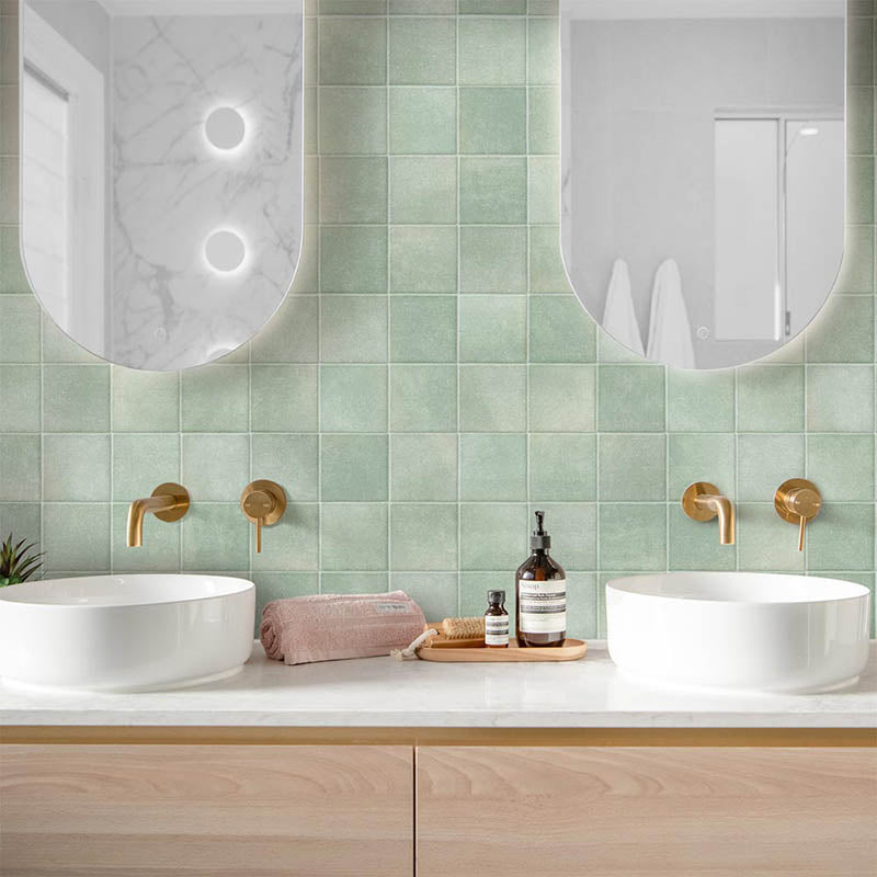 Tetra Origin 130x130mm Satin Matt Tile 20 Colors Available