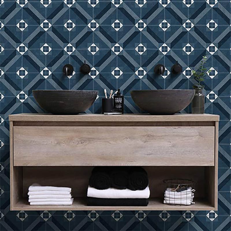 Artisan Mezzo 200x200mm Matt Patterned Tile 13 Colors Available