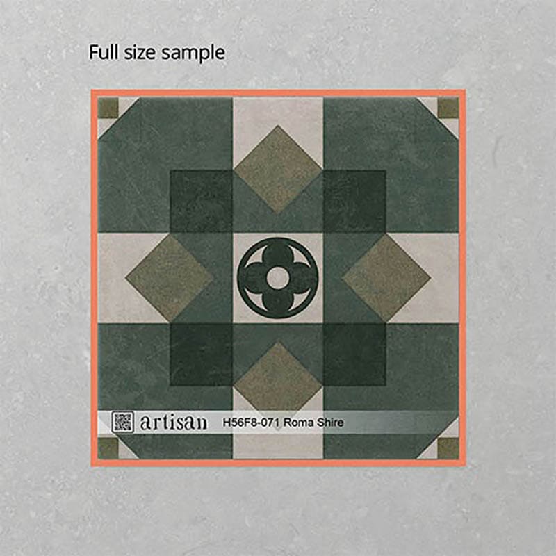 Artisan Roma 200x200mm Matt Tile 13 Colors Available
