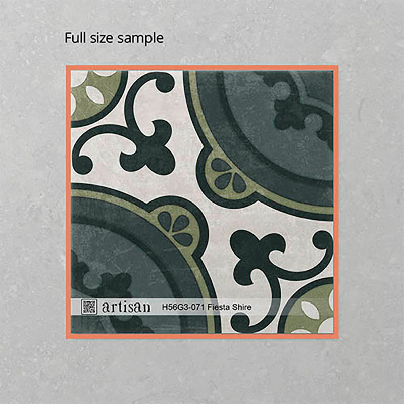 Artisan Fiesta 200x200mm Matt Tile 13 Colors Available