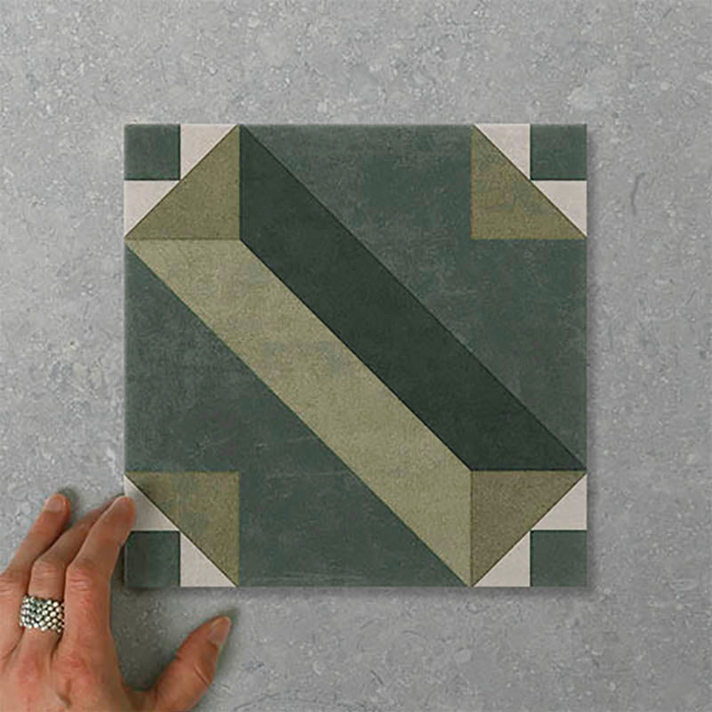 Artisan Mezzo 200x200mm Matt Patterned Tile 13 Colors Available