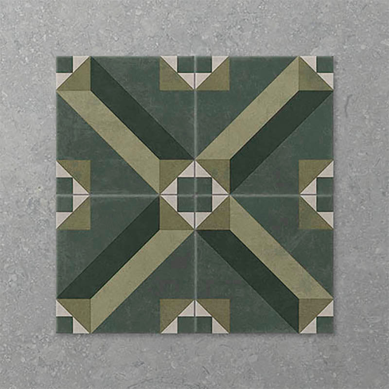 Artisan Mezzo 200x200mm Matt Patterned Tile 13 Colors Available