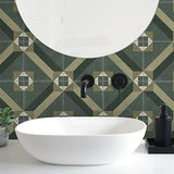 Artisan Mezzo 200x200mm Matt Patterned Tile 13 Colors Available