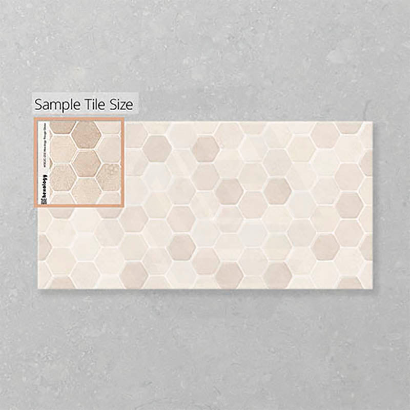 Folio Hexology 300x600mm Gloss Tile 8 Colors Available