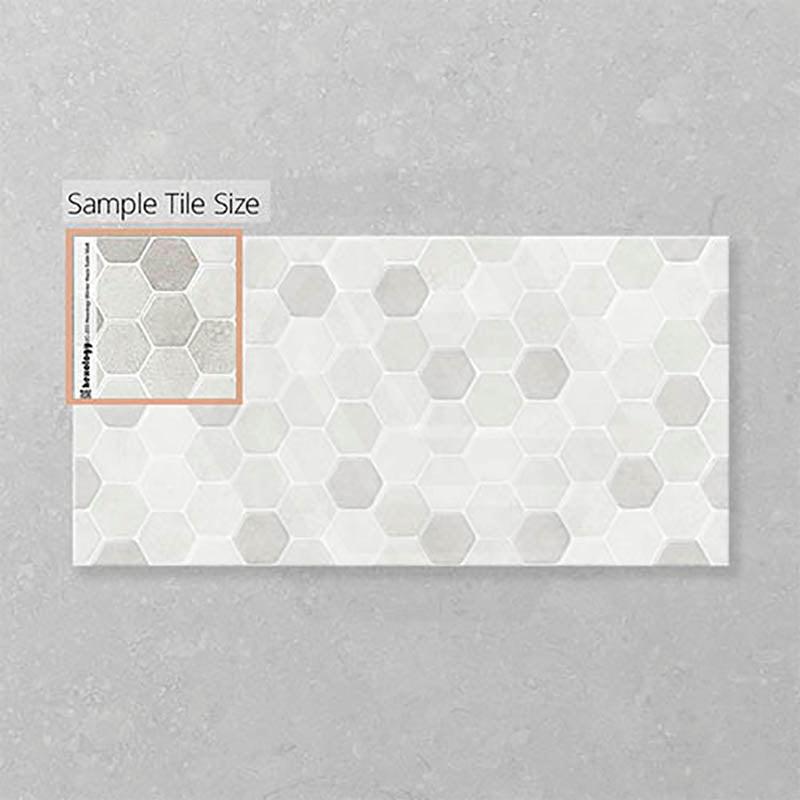 Folio Hexology 300x600mm Satin Matt Tile 8 Colors Available