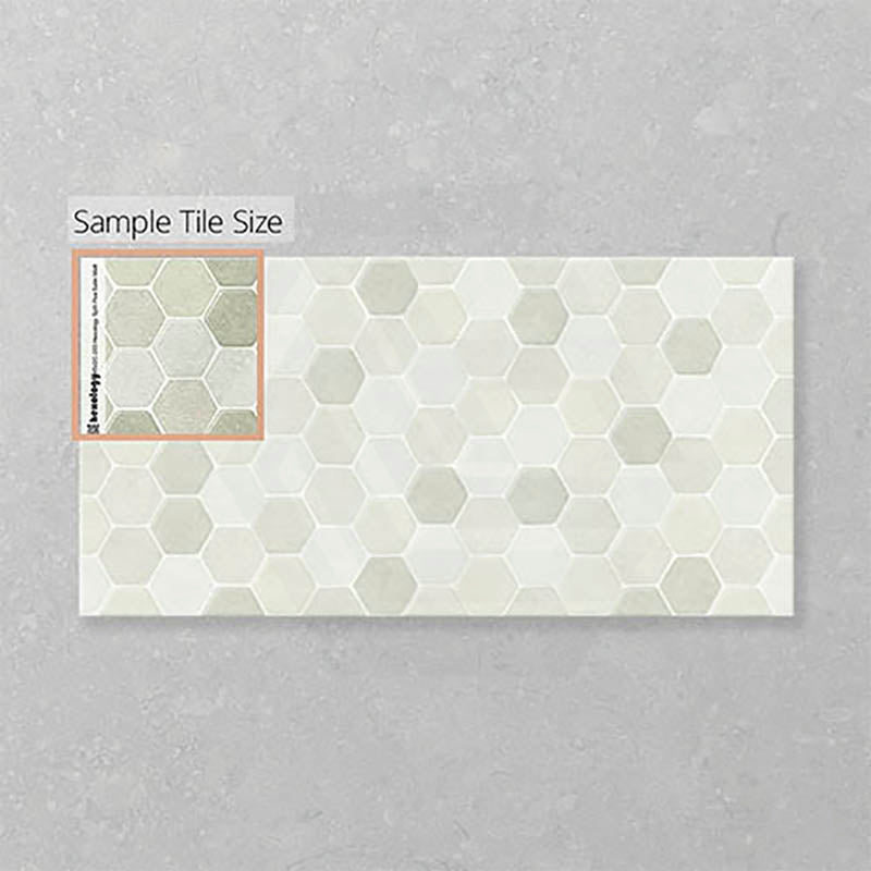 Folio Hexology 300x600mm Satin Matt Tile 8 Colors Available