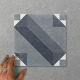 Artisan Mezzo 200x200mm Matt Patterned Tile 13 Colors Available