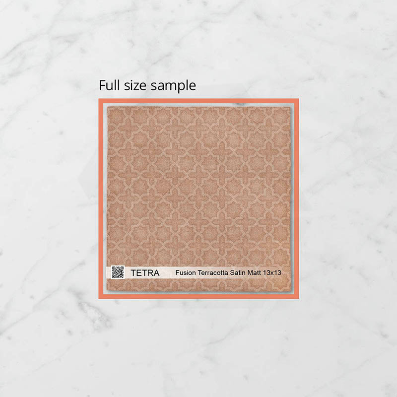 Tetra Fusion 130x130mm Satin Matt Tile 20 Colors Available