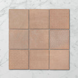 Tetra Fusion 130x130mm Satin Matt Tile 20 Colors Available