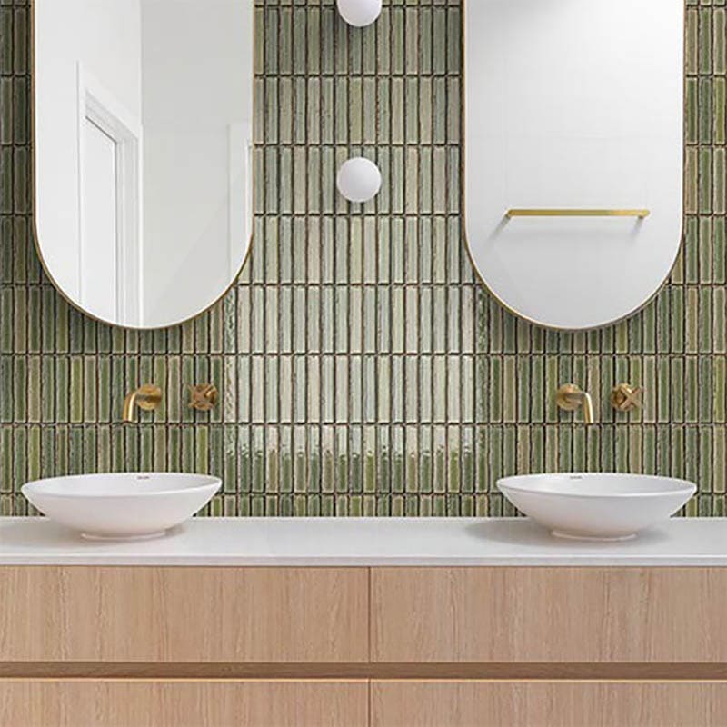 Akari Fingers Gloss 300x300mm Tile 7 Colors Available