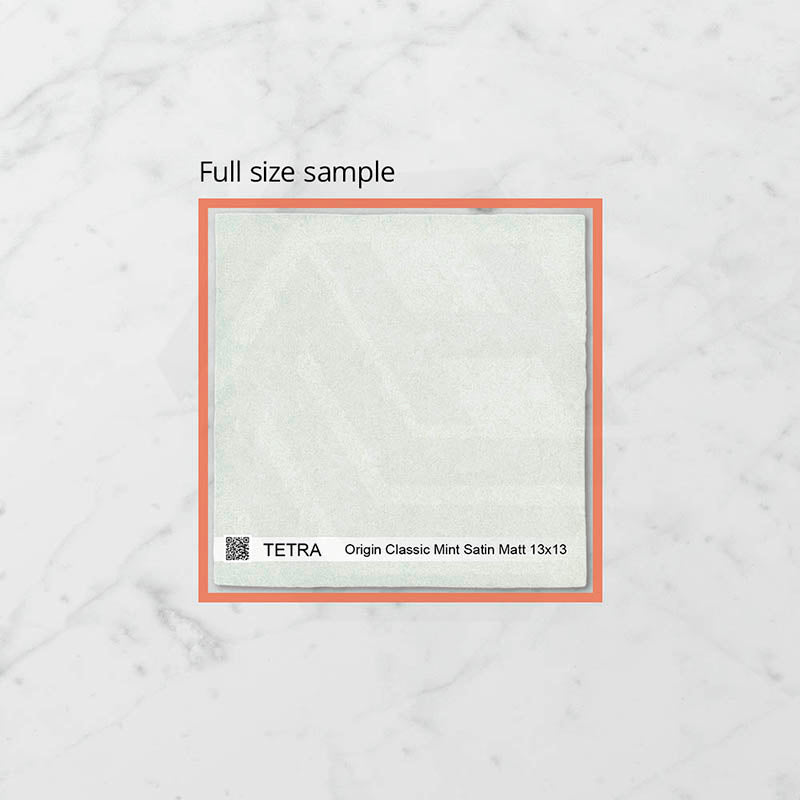 Tetra Origin 130x130mm Satin Matt Tile 20 Colors Available