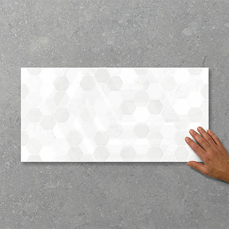 Folio Hexology 300x600mm Satin Matt Tile 8 Colors Available