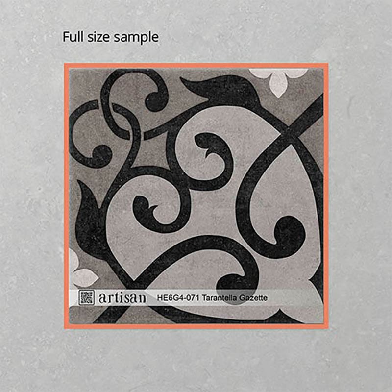 Artisan Tarantella 200x200mm Matt Tile 12 Colors Available