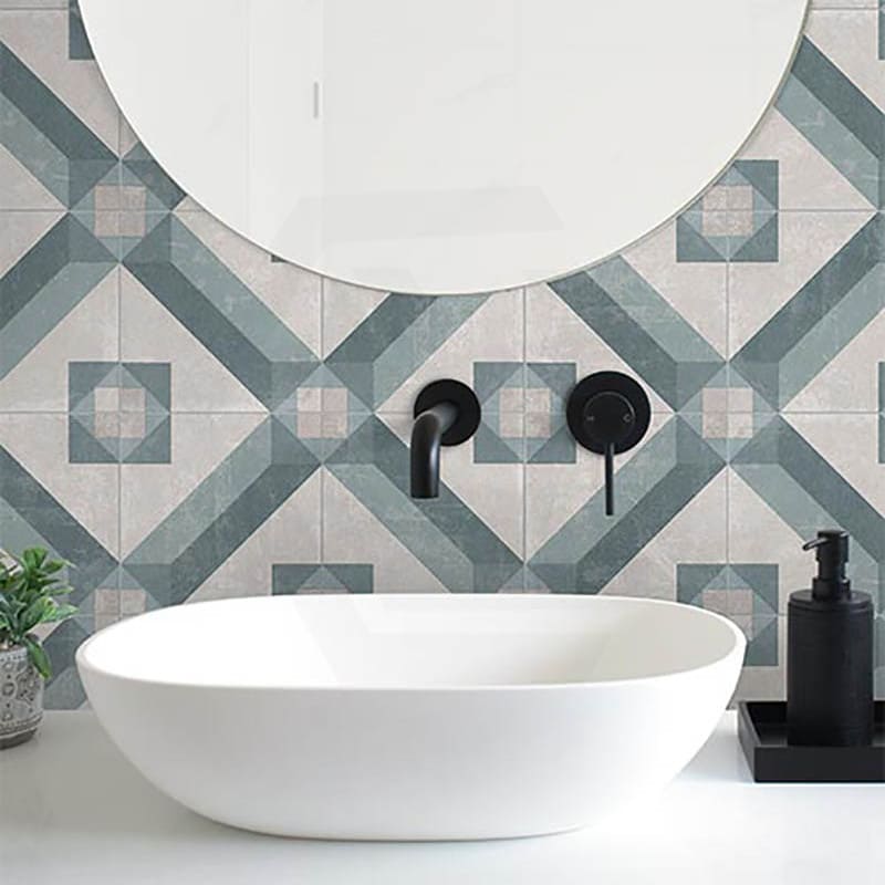 Artisan Mezzo 200x200mm Matt Patterned Tile 13 Colors Available