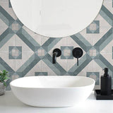 Artisan Mezzo 200x200mm Matt Patterned Tile 13 Colors Available