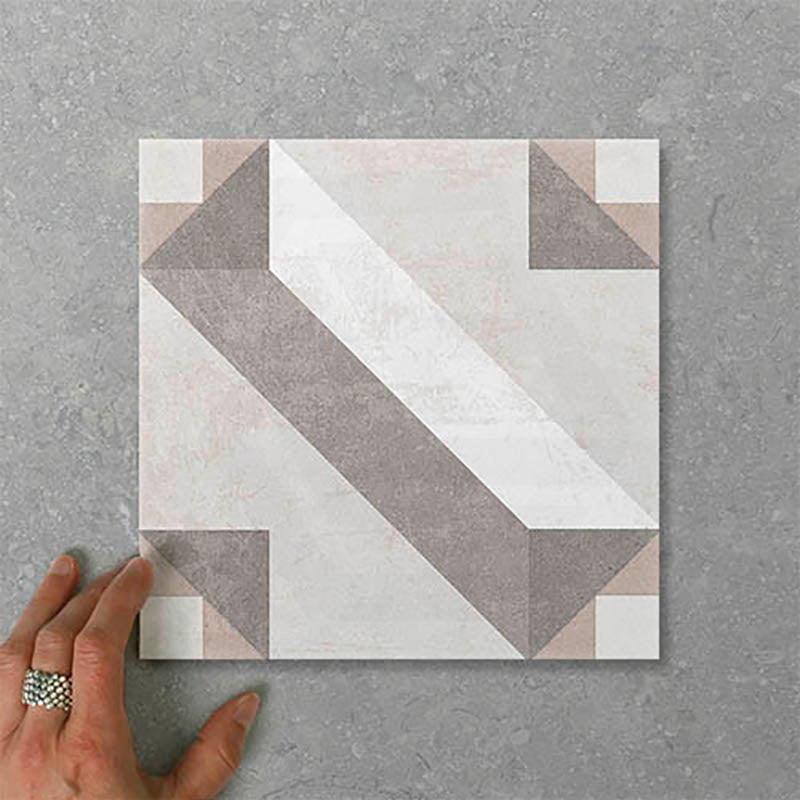 Artisan Mezzo 200x200mm Matt Patterned Tile 13 Colors Available