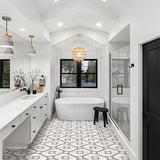 Artisan Mezzo 200x200mm Matt Patterned Tile 13 Colors Available