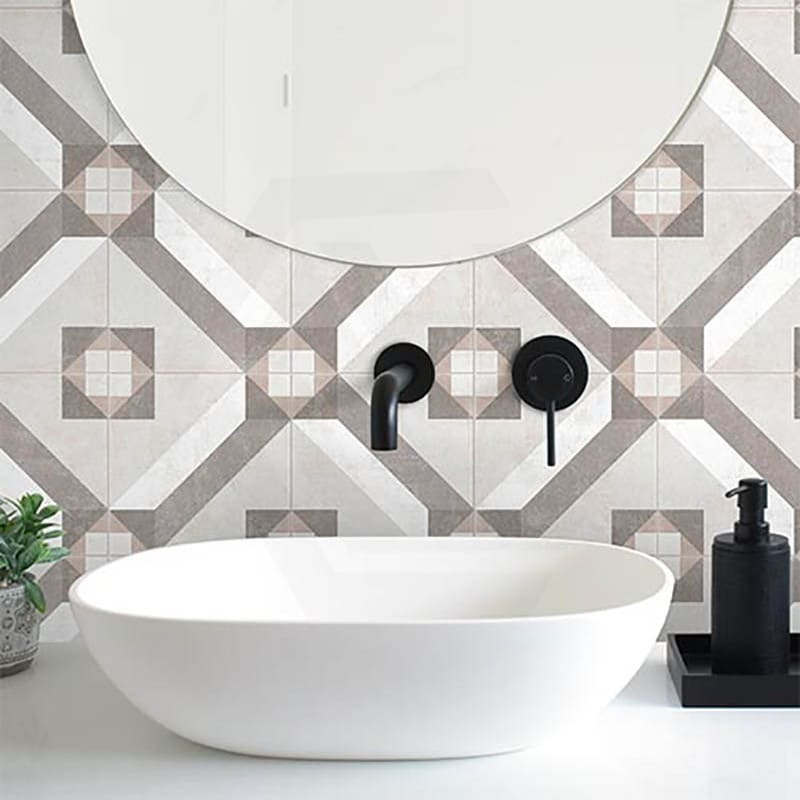 Artisan Mezzo 200x200mm Matt Patterned Tile 13 Colors Available