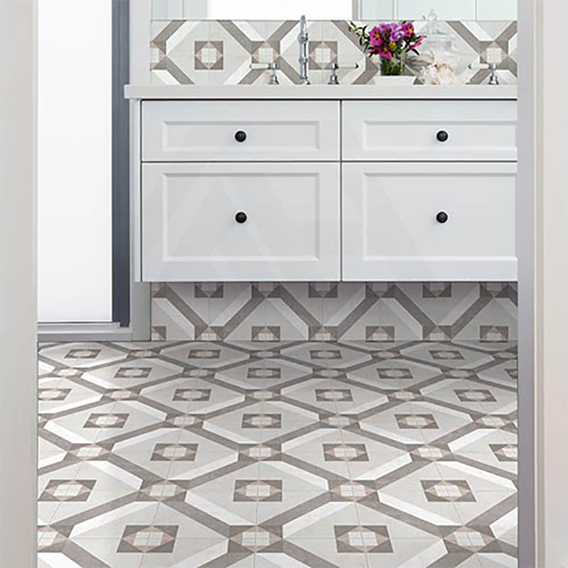 Artisan Mezzo 200x200mm Matt Patterned Tile 13 Colors Available